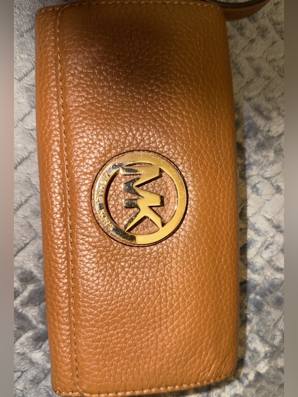 Michael Kors Brown Leather Hobo Bag and Wallet - Picture 9 of 11